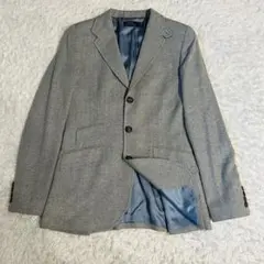 美品⭐︎ポロラルフローレン　テーラードジャケット　ツイード　グレー　ヘリンボーン USED PoloRalphlauren ポロラルフローレン ヘリンボーンツイード
