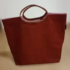 ブロンティベイパリス　トートバッグ　 赤×ピンク