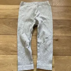 UNIQLO ベビー リブレギンスパンツ 90cm グレー