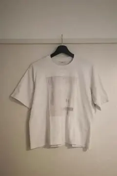 CLANE ホワイト 半袖Tシャツ プリントTのサムネイル