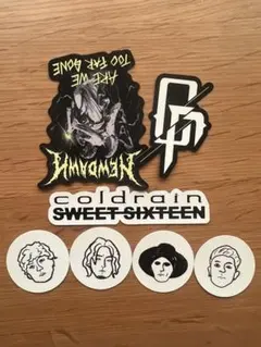 colddrain ステッカー セット