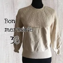 Bon mercerie トップス ケーブル編みニット 38 / USED
