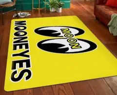 MOONEYES イエローラグ 80×50cm