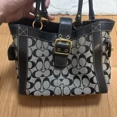 COACH シグネチャー ハンドバッグ