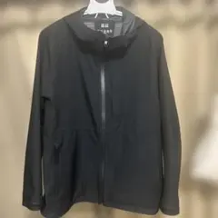 UNIQLO ブロックテックパーカー Lサイズ　ブラック