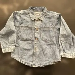BARES デニムシャツ 95サイズ