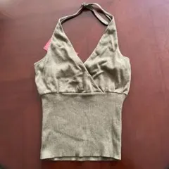 RESTIR オリーブグリーン タンクトップ