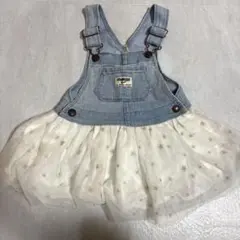 OshKosh デニムサロペットワンピース 18M