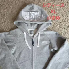 THE NORTH FACE フード付きパーカ－ グレー　レディースXL