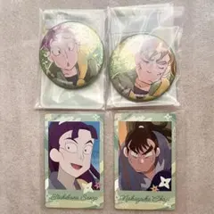 忍たま乱太郎 彩光缶バッジ スナップマイド 立花仙蔵 中在家長次 4点セット