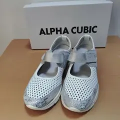 ALPHA CUBIC メッシュスニーカー 24cmのサムネイル