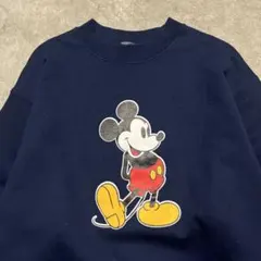 90s USA製 Disney Mickey Mouse ミッキー スウェット