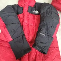 THE NORTH FACE GORE-TEX ダウンジャケット 赤黒