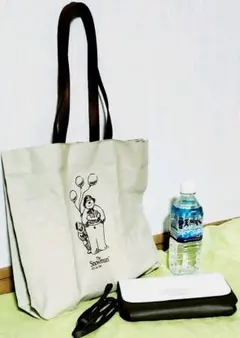 ズッカZUCCa　お財布ポシェット　スノーマン　トートバッグ