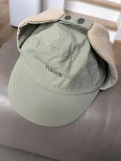 n.o.u.s キッズ フライトキャップ ボア 48cm 秋冬 2way