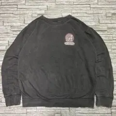 90s アラバマ大学 カレッジスウェット ヴィンテージ フェードグレー USA