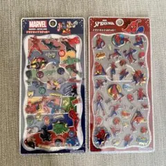 プチドロップステッカー　スパイダーマン　マーベル