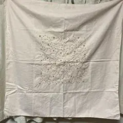 淡いピンクの刺繍布 約100cmアフタヌーンティーのサムネイル