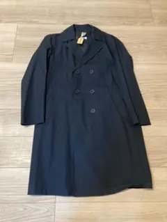 UNIQLO U 2016AW ブロックテックコート ダブルブレスト ネイビー