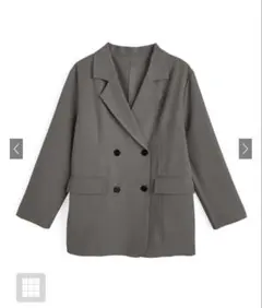 GRLダブルボタンテーラードジャケット[dk1549]