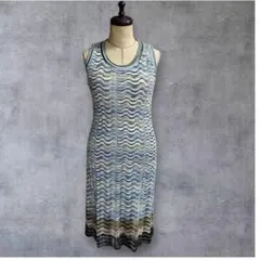 MISSONI イタリア製 ニットワンピース 42 - メルカリ