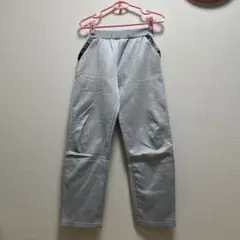 グレー ジョガーパンツ ポケット付き
