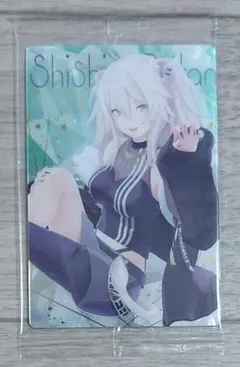 ホロライブ ウエハース カード 獅白ぼたん