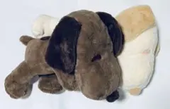 スヌーピー 寝そべりBIGぬいぐるみ　2種セット