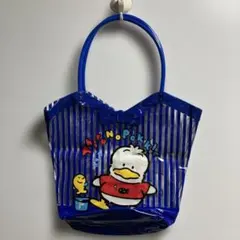 1991年製 サンリオ あひるのペックル ビニールバッグ プールバッグ レアのサムネイル