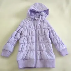 【新品】マザウェイズ ✽ 星柄 中綿コート 薄紫色 120