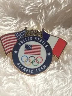 2024 パリオリンピック TEAM USA ゴールドメダル ピンバッジ - メルカリ