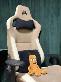 CORSAIR T-3 RUSH V2 Brown ゲーミングチェア￼