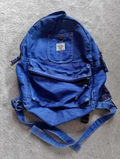 OCEAN＆GROUND オーシャン＆グラウンド キッズ デニム リュック 青