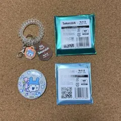 たまごっち やんぐみみっち 缶バッジ キーホルダー 極楽湯 tamagochi