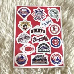 MLBチームロゴシール　 16枚セット 1996年製　ヴィンテージ