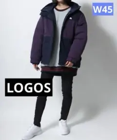 豚*し様 W45_LOGOS park 撥水 ファイバーダウン中綿