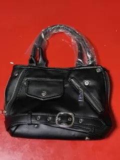 WAKO 2way ハンドバッグ コンビ ショルダーストラップ 2層 ブラウン 