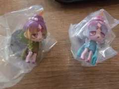 ウイルスイーツ フィギュアコレクション 甘味処 あんみつ、抹茶あんみつセット