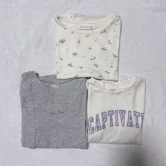 120cm 女の子Tシャツまとめ売り　お着替え　保育園　幼稚園　小学校　夏服