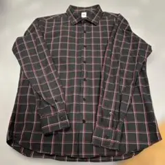 TAKEO KIKUCHI チェック柄長袖シャツ