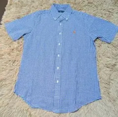 Ralph Lauren ギンガムチェック 半袖シャツ