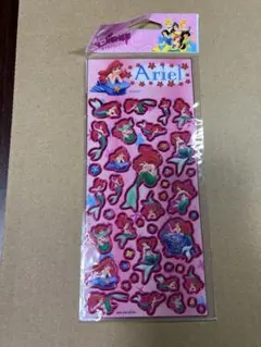 平成レトロ ディズニー アリエル シール レア 当時物