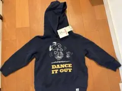 UNIQLO スヌーピー パーカー 110cm ネイビー