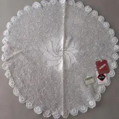 手作り 花模様 テーブルセンター ドイリー