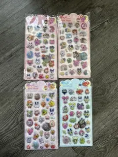 たまごっち　ボンボンドロップシール　４枚セット