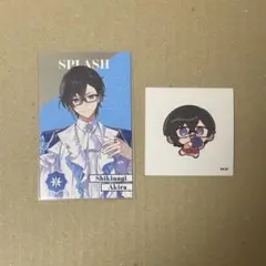 にじさんじ 四季凪アキラ 8周年 メタルカード with cake! ステッカー