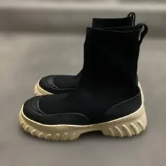 ZARA ソックスブーツ ブラック37 24cmのサムネイル