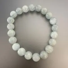 アクアマリン　内径15.5 9ミリ　天然石　ハンドメイド　アクセサリー