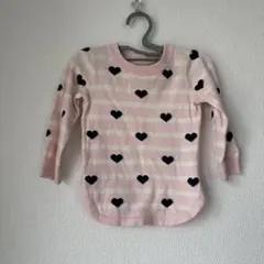 【baby GAP】ハート柄ニット 18-24M