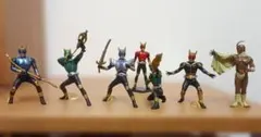 HG仮面ライダー　クウガ　７体セット　本体洗浄済み　美品